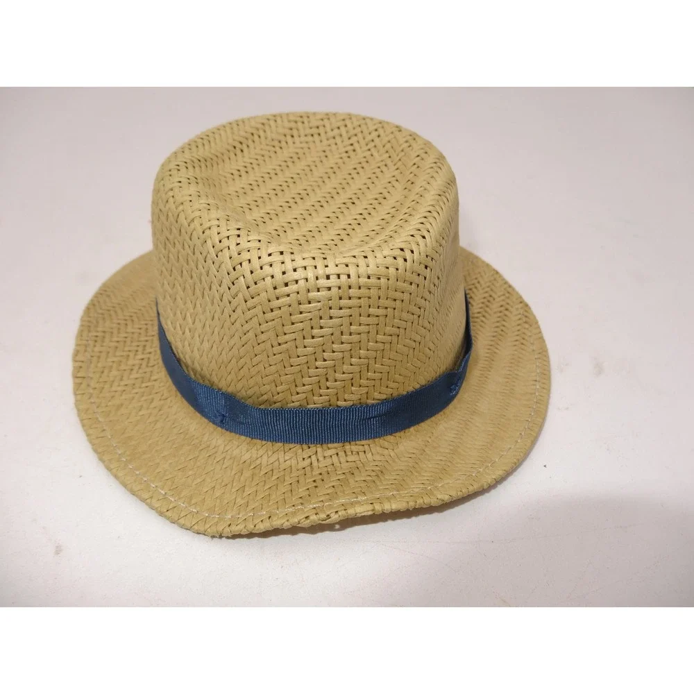 American Girl Doll Truly Me Show Your Sweet Side Accessories Fedora Hat Tan Navy